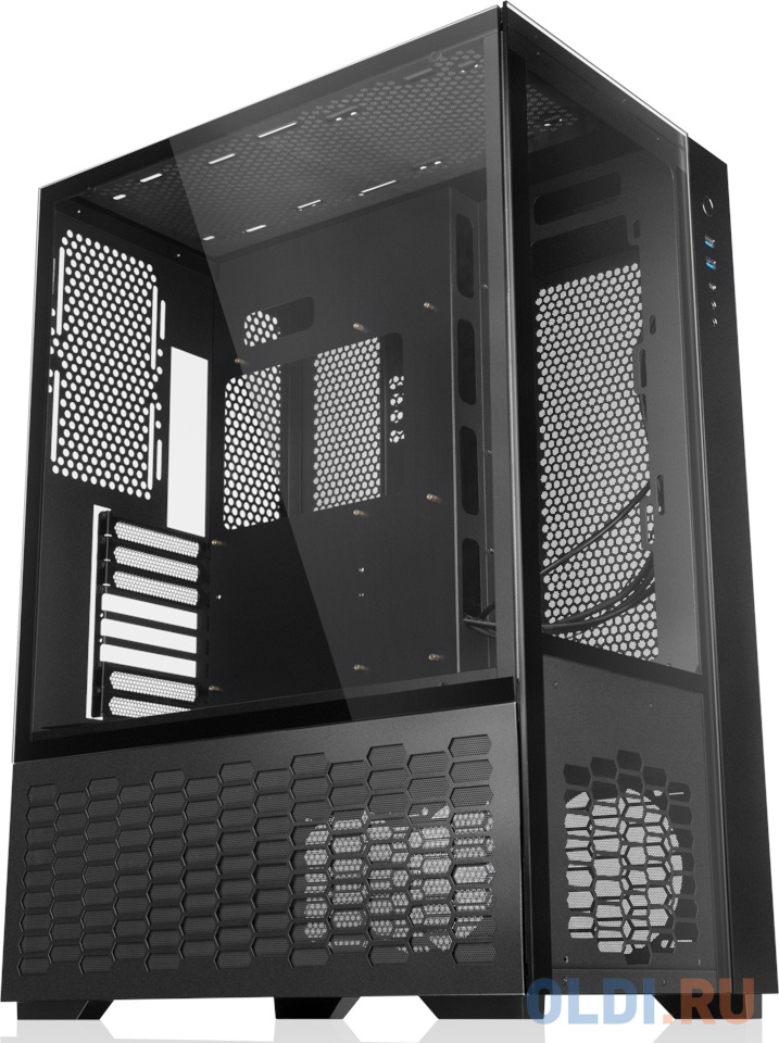 PAEAN PREMIUM 0R20B00208, black, Aluminum, ATX/MICRO ATX/MINI-ITX, USB3.0x2, Type Cx1, HD Audiox1