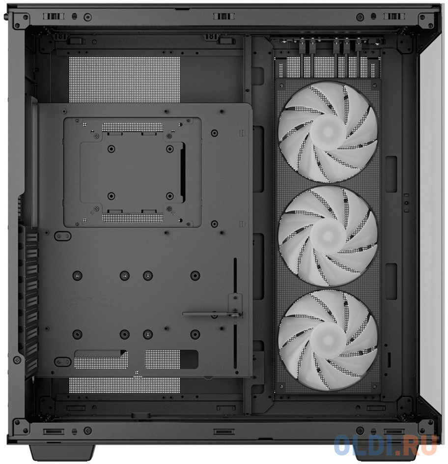 Корпус ATX Deepcool CH780 Без БП черный