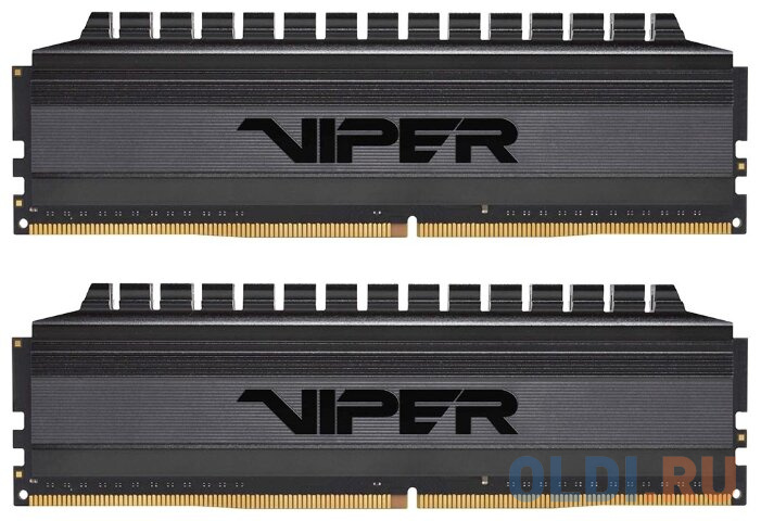 Оперативная память для компьютера Patriot Viper 4 Blackout DIMM 8Gb DDR4 3200 MHz PVB48G320C6K