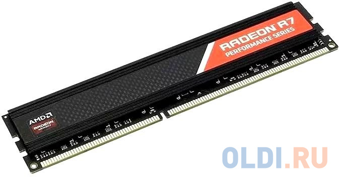 Оперативная память для компьютера AMD R744G2606U1S-UO DIMM 4Gb DDR4 3000 MHz R744G2606U1S-UO