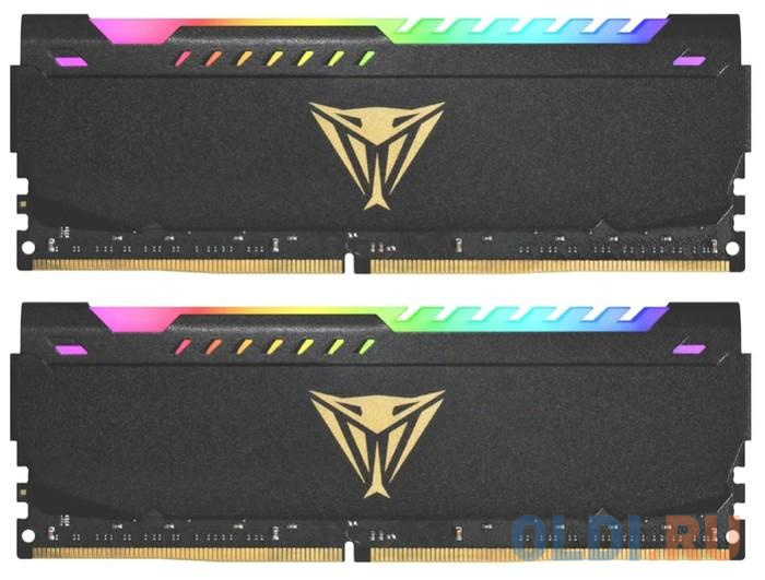  Оперативная память для компьютера Patriot Viper Steel RGB DIMM 16Gb DDR4 3200 MHz PVSR416G320C8K