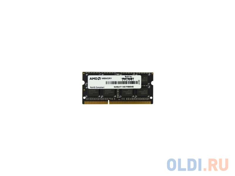 Оперативная память для ноутбука AMD R534G1601S1S-UO SO-DIMM 4Gb DDR3 1600MHz