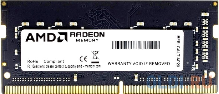 Оперативная память для ноутбука AMD R9 SO-DIMM 8Gb DDR4 3200 MHz R948G3206S2S-U