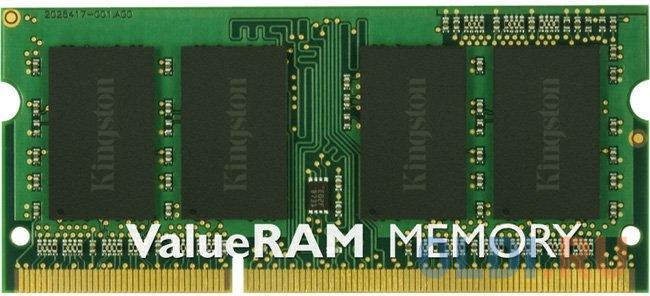 Оперативная память для ноутбука Kingston ValueRAM SO-DIMM 4Gb DDR3L 1600 MHz KVR16LS11/4WP