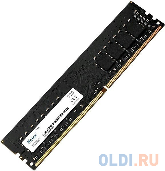 Оперативная память для компьютера Netac Basic DIMM 8Gb DDR4 3200 MHz NTBSD4P32SP-08