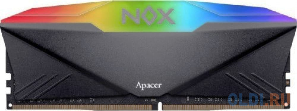 Оперативная память для компьютера Apacer NOX RGB DIMM 8Gb DDR4 3200 MHz AH4U08G32C28YNBAA-1