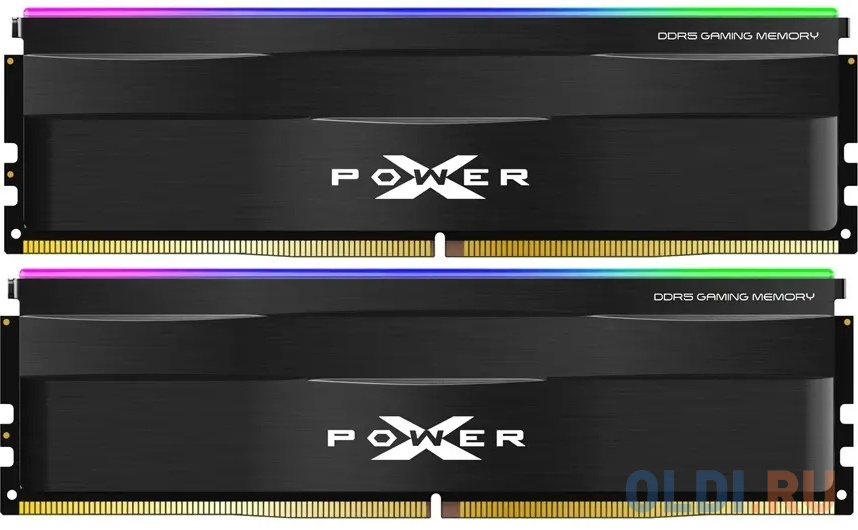 Оперативная память для компьютера Silicon Power XPower Zenith RGB DIMM 64Gb DDR5 5600 MHz SP064GXLWU560FDF