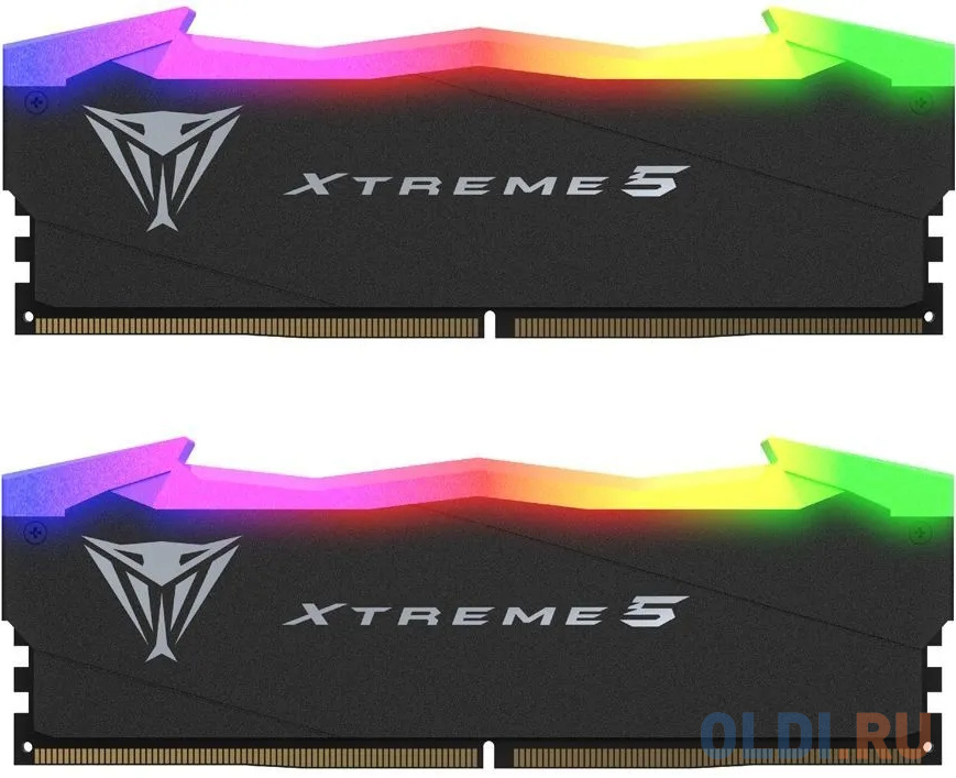  Оперативная память для компьютера Patriot Viper Xtreme 5 RGB DIMM 32Gb DDR5 7600 MHz PVXR532G76C36K