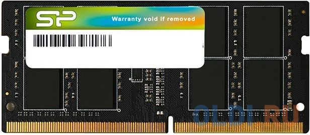 Память DDR4 16GB 3200MHz Silicon Power SP016GBSFU320B02 RTL PC4-25600 CL22 SO-DIMM 260-pin 1.2В single rank Ret