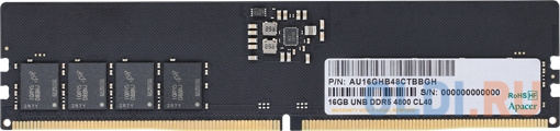 Оперативная память для компьютера Apacer AU32GHB48CTBBGH DIMM 32Gb DDR5 4800 MHz AU32GHB48CTBBGH