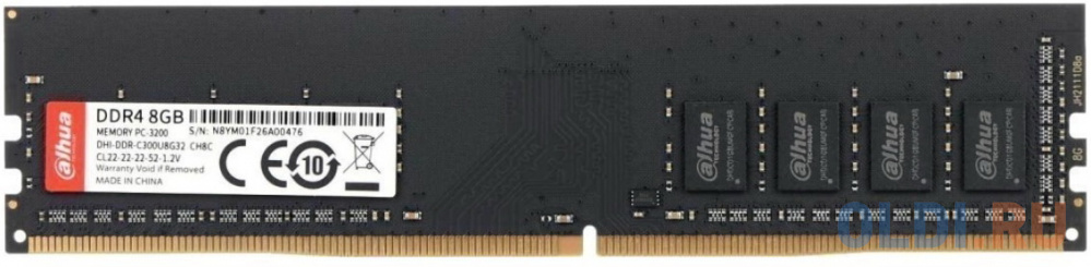 Оперативная память для компьютера Dahua DHI-DDR-C300U8G26 DIMM 8Gb DDR4 2666 MHz DHI-DDR-C300U8G26