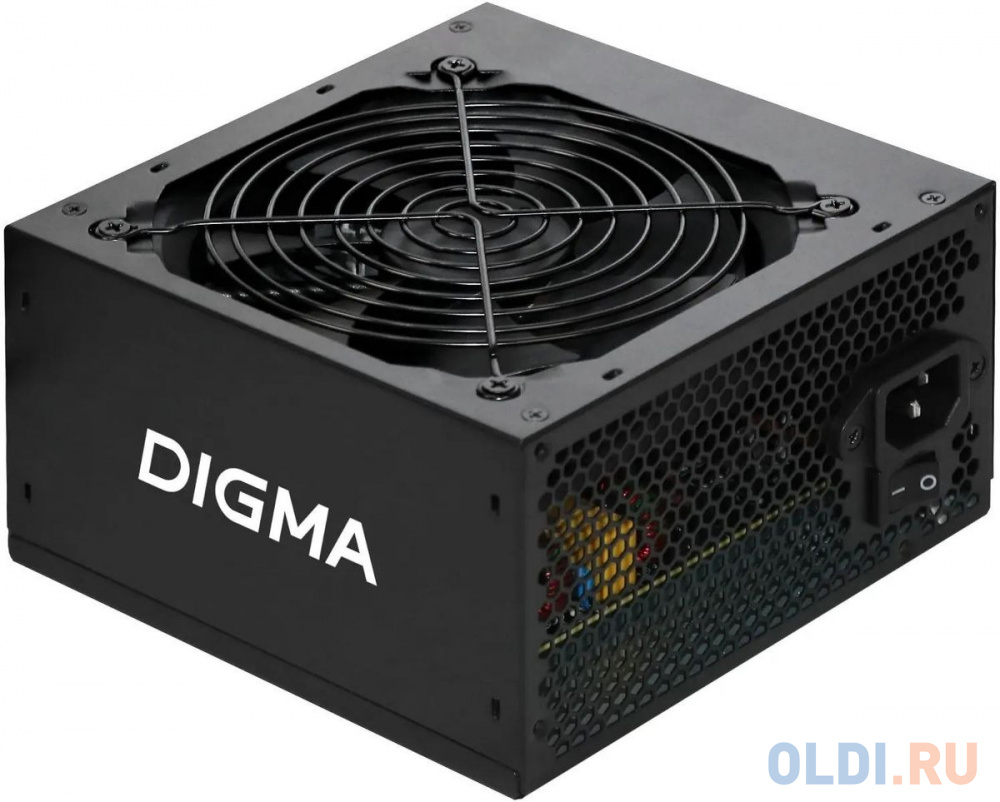 Блок питания Digma ATX 350W DPSU-350W (20+4pin) 120mm fan 2xSATA RTL