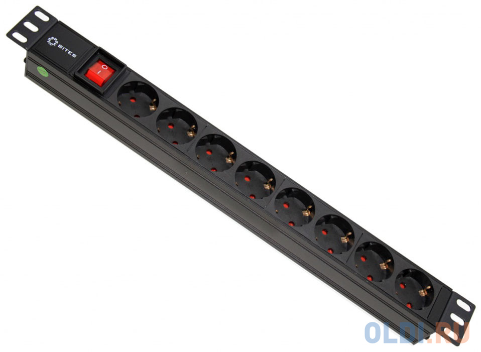 Блок розеток 5bites PDU819A-07 8 розеток черный