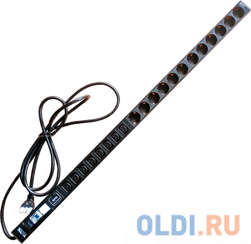 Блок розеток TWT TWT-PDV-12GS-8C3-GP 20 розеток 3 м