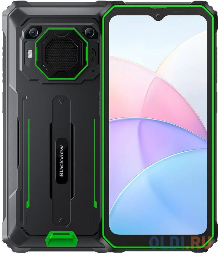 Смартфон Blackview BV6200 PRO 128 Gb Black Green