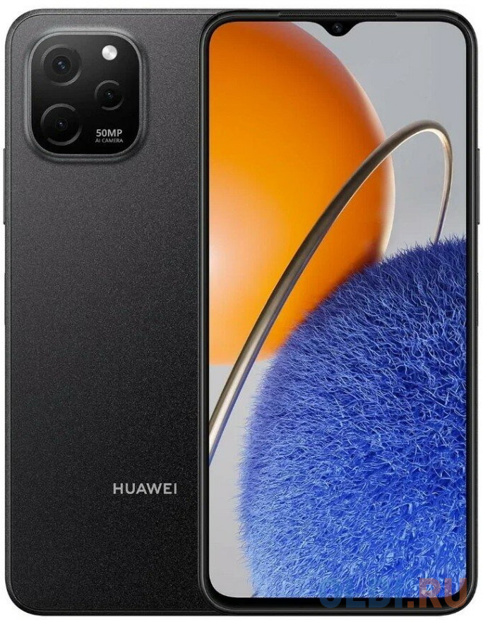 Смартфон Huawei NOVA Y61 128 Gb Black