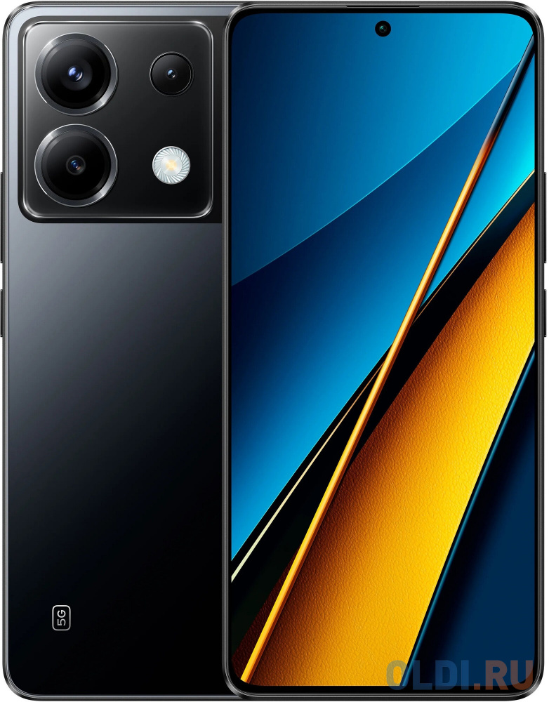 Смартфоны Xiaomi Смартфон POCO X6 5G 8+256Gb Black (MZB0FS5RU)