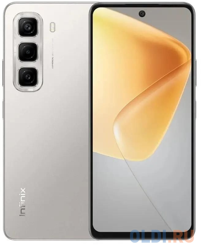 Смартфон Infinix X6882 Hot 50 256Gb 6Gb серый титан моноблок 3G 4G 2Sim 6.78" 1080x2460 Android 14 50Mpix 802.11 a/b/g/n/ac NFC GPS GSM900/1800 G