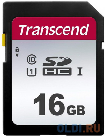  Карта памяти SDHC 16Gb Transcend S300 Class10 UHS-1, U1 [TS16GSDC300S]