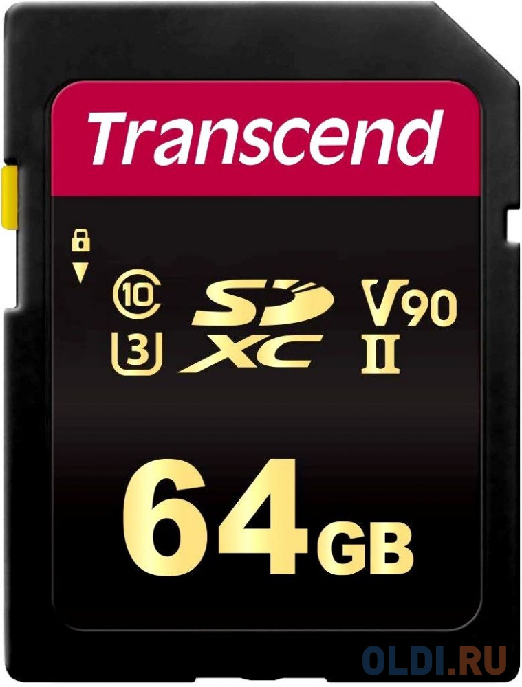   ОЛДИ Карта памяти SD XC 64Gb Transcend TS64GSDC700S