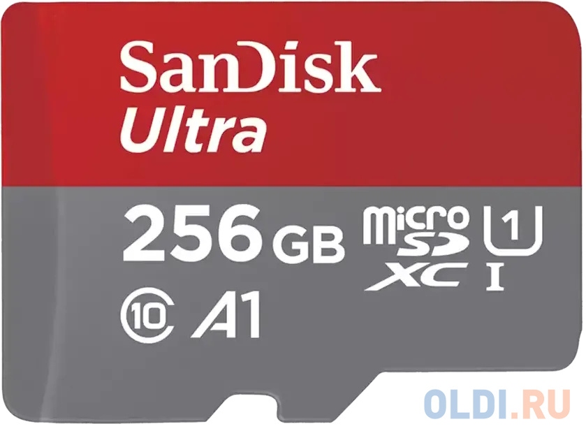 Карта памяти microSDXC 256Gb SanDisk Ultra SDSQUAC-256GGN6MN