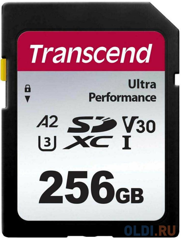  Карта памяти SD XC 256 ГбGb Transcend 340S