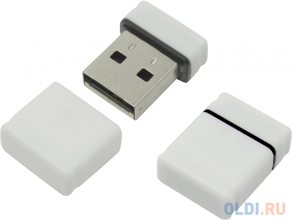 Флешка USB 8Gb QUMO NanoDrive USB2.0 белый QM8GUD-NANO-W