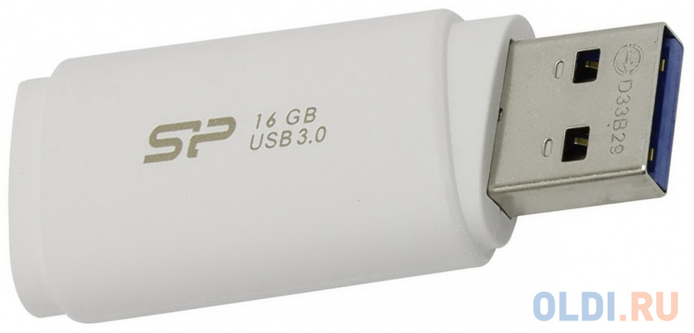 Внешний накопитель 16GB USB Drive <USB 3.0 Silicon Power Blaze B06 White (SP016GBUF3B06V1W)