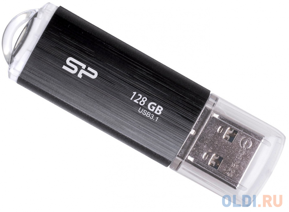 Флешка 128Gb Silicon Power Blaze B02 USB 3.1 черный SP128GBUF3B02V1K