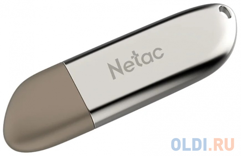 USB флешки Netac Флешка 128Gb Netac U352 USB 3.0 серебристый