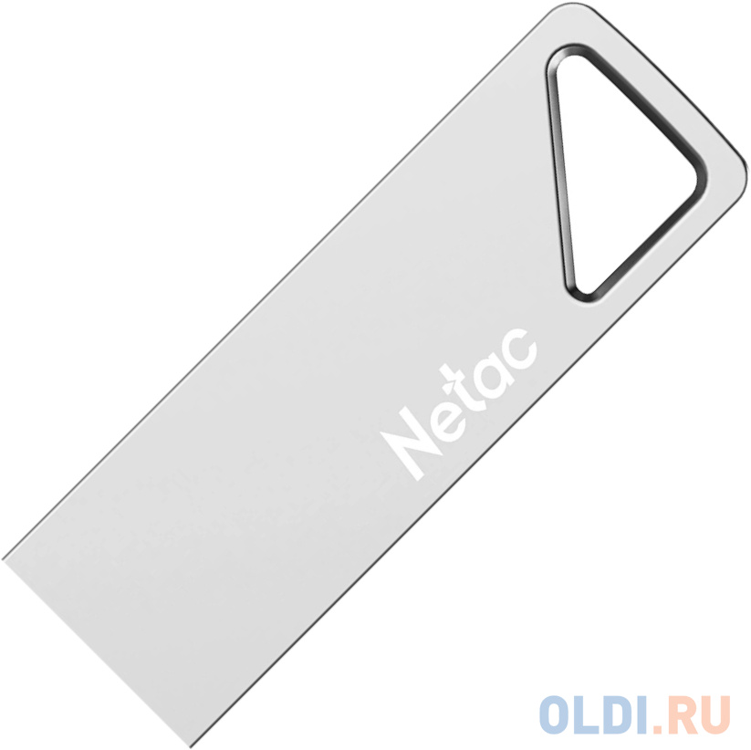 Флеш Диск Netac U326 8Gb <NT03U326N-008G-20PN>, USB2.0, металлическая плоская