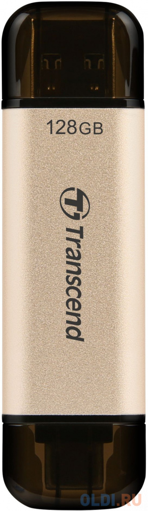 USB флешки Transcend  ОЛДИ Флешка 128Gb Transcend Jetflash 930С USB 3.2 золотистый TS128GJF930C