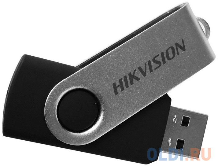 USB флешки Hikvision  ОЛДИ 32GB Hikvision M200S USB Flash [HS-USB-M200S/32G/U3] USB 3.0, 60/15, Silver/Black, Aluminum cover, RTL (013600)