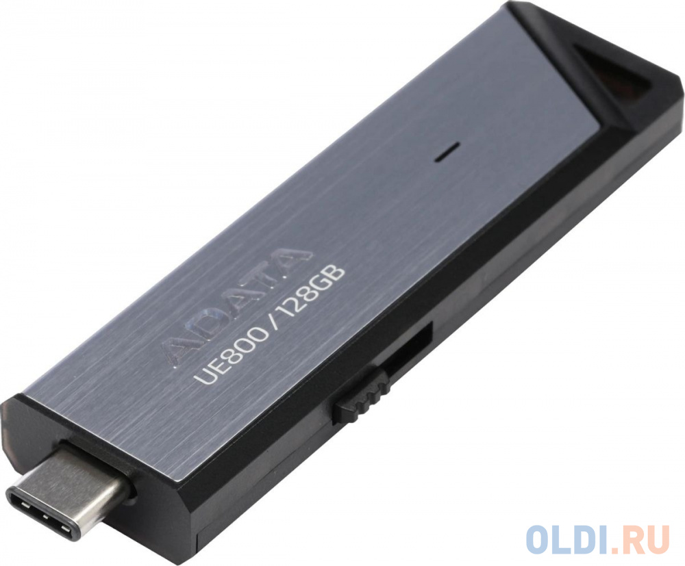 Флеш Диск A-Data 128Gb Type-C UE800 AELI-UE800-128G-CSG USB3.2 серебристый