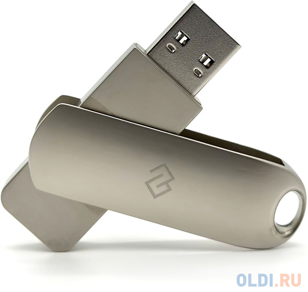 Флеш Диск Digma 512Gb DRIVE3 DGFUM512A30SR USB3.0 серебристый