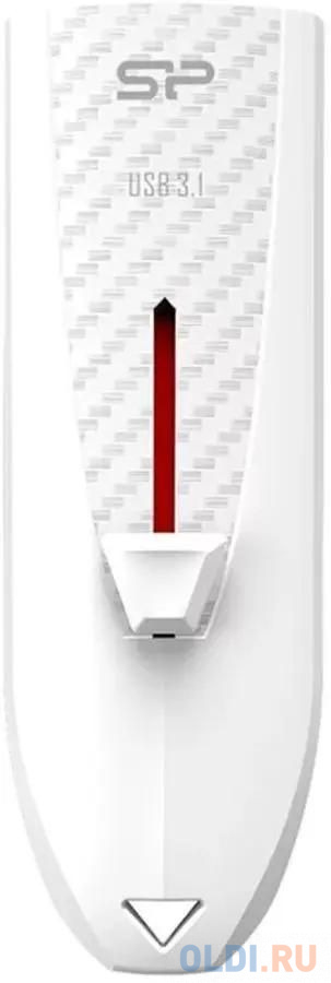 Флеш Диск Silicon Power 256Gb B25 SP256GBUF3B25V1W USB3.2, White