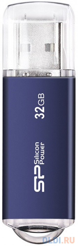 Флеш накопитель 32Gb Silicon Power Ultima II, USB 2.0, Синий