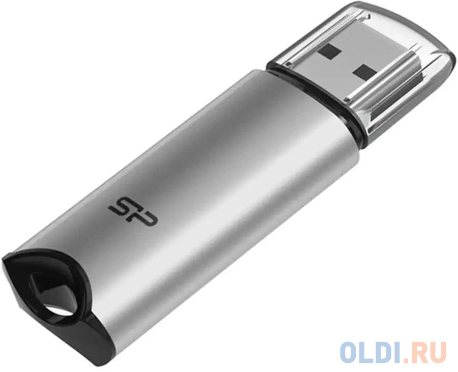 Флеш Диск Silicon Power 256GB Marvel M02 SP256GBUF3M02V1S USB3.0 серебристый