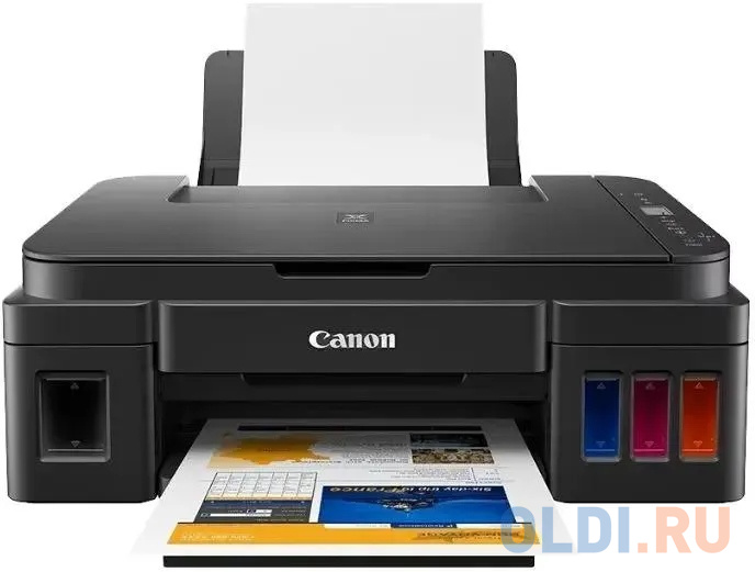 МФУ струйное цветное Canon Pixma G2410 A4, 8,8/5 стр/мин USB, СНПЧ, Черный 2313C009AB