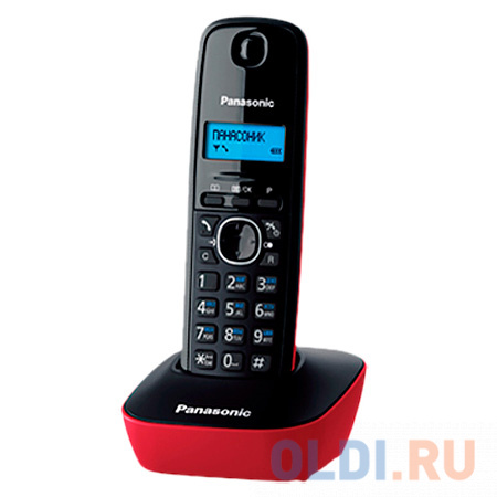 Телефон DECT Panasonic KX-TG1611RUR АОН, Caller ID 50, 12 мелодий