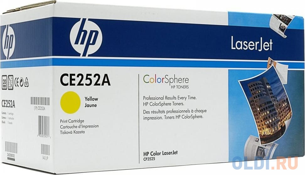 Картридж HP CE252A CE252A CE252A CE252A 7000стр Желтый