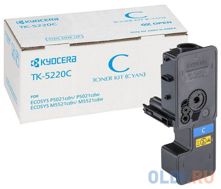 Картридж Kyocera Mita TK-5220C 1200стр Голубой