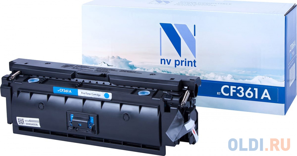 Картридж NV-Print NV-CF361AC 5000стр Голубой