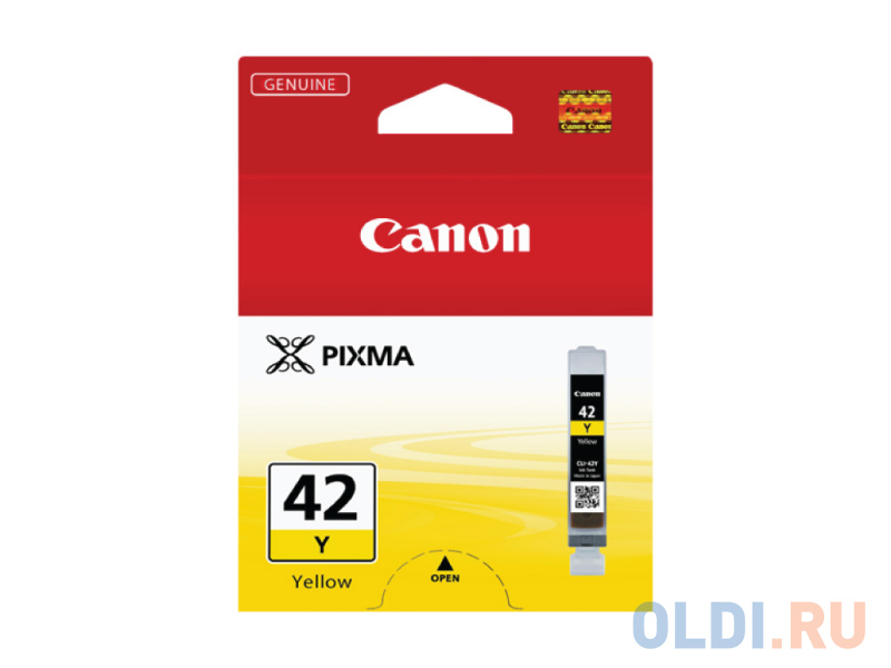 Картридж Canon CLI-42Y 284стр Желтый