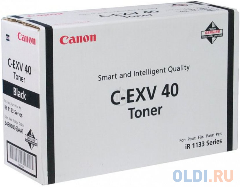  Тонер Canon C-EXV40 C-EXV40 6000стр Черный