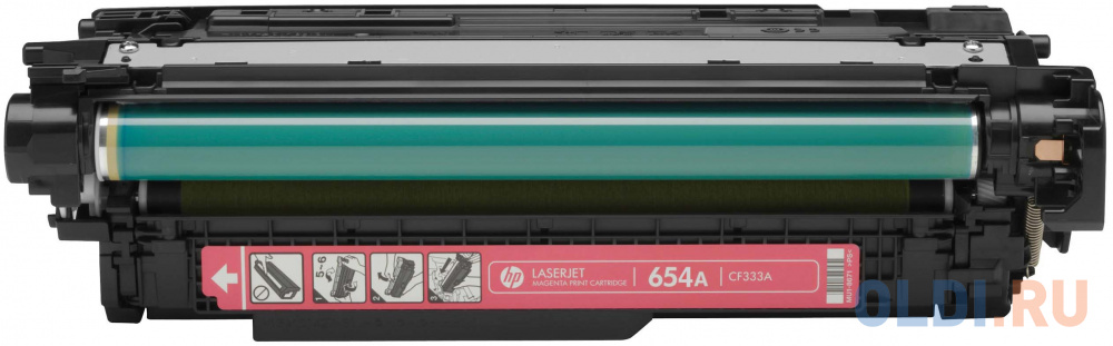 Картридж HP CF333A 654A для LaserJet Enterprise M651 пурпурный