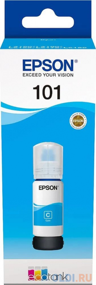 Чернила Epson C13T03V24A для Epson L4150/L4160/L6160/L6170/L6190 синий