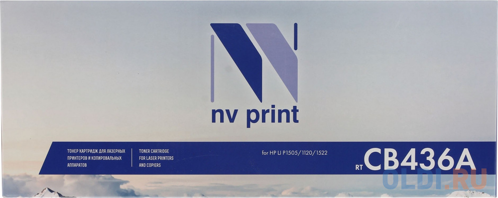 Картридж NV-Print CB436A CB436A CB436A CB436A CB436A 2000стр Черный