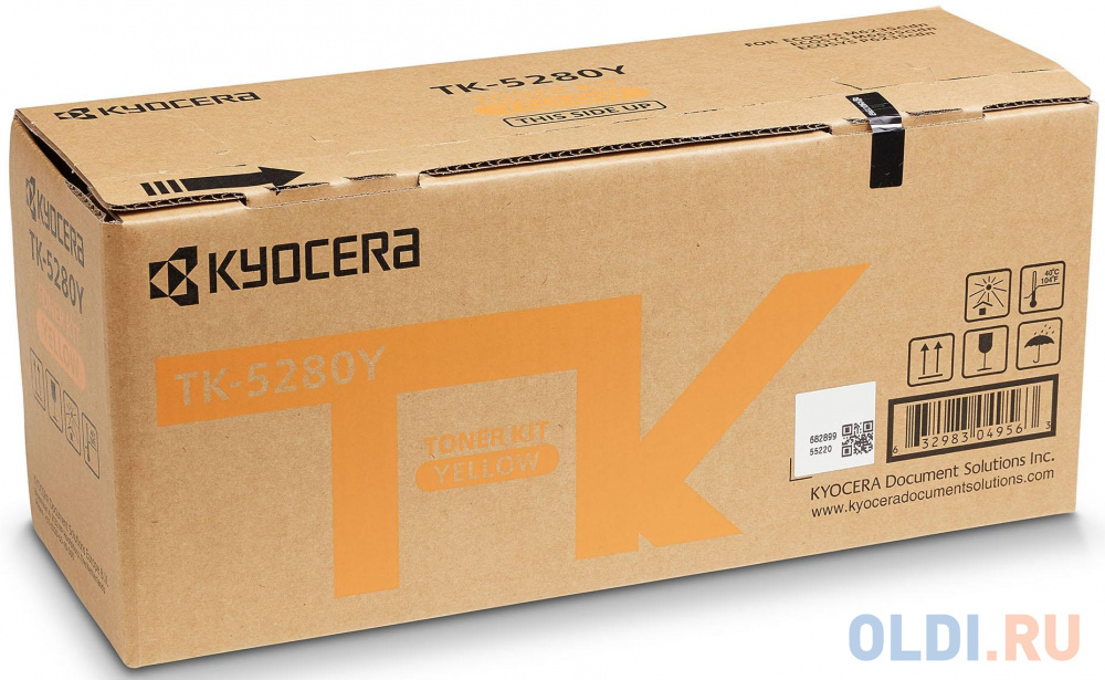 Тонер-картридж Kyocera Mita TK-5280Y 11000стр Желтый