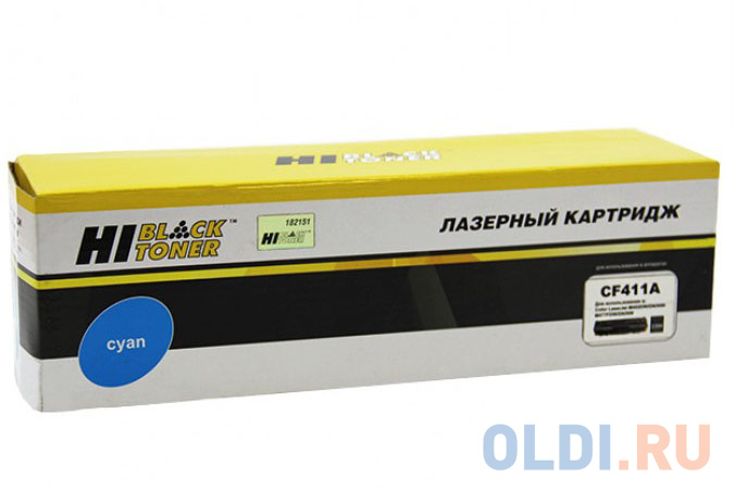  Картридж Hi-Black CF411A 2300стр Голубой